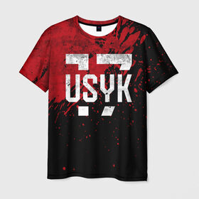 Мужская футболка 3D с принтом USYK 17 Blood в Новосибирске, 100% полиэфир | прямой крой, круглый вырез горловины, длина до линии бедер | bellew | box | boxing | fight | mma | tony | ufc | ukraine | usyk | weight | белью | боец | бой | бокс | боксер | боксеры | вес | лого | логотип | мира | тони | тяжеловес | тяжелый | украина | украинец | усик | чемпион