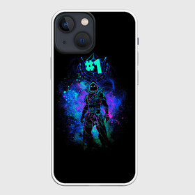Чехол для iPhone 13 mini с принтом Fortnite. Neon Raven в Новосибирске,  |  | battle | epic | fortnite | games | nevermore | raven | royale | save | soldier | world | битва | ворон | королевская | солдат | фортнайт