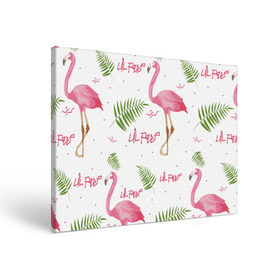 Холст прямоугольный с принтом Lil Peep pink flamingo в Новосибирске, 100% ПВХ |  | Тематика изображения на принте: benz truck | girls. pink | gustav hr | hip hop | lil | lil peep | peep | rap | лил | лилпип | листья | пальма | пальмы | пип | розовый | рэп | фламинго | хип хоп | эмо | эмо реп