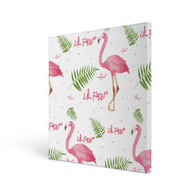 Холст квадратный с принтом Lil Peep pink flamingo в Новосибирске, 100% ПВХ |  | Тематика изображения на принте: benz truck | girls. pink | gustav hr | hip hop | lil | lil peep | peep | rap | лил | лилпип | листья | пальма | пальмы | пип | розовый | рэп | фламинго | хип хоп | эмо | эмо реп