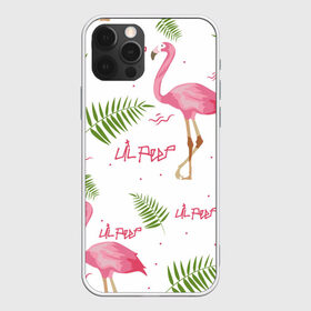 Чехол для iPhone 12 Pro Max с принтом Lil Peep pink flamingo в Новосибирске, Силикон |  | Тематика изображения на принте: benz truck | girls. pink | gustav hr | hip hop | lil | lil peep | peep | rap | лил | лилпип | листья | пальма | пальмы | пип | розовый | рэп | фламинго | хип хоп | эмо | эмо реп