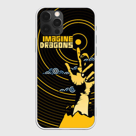 Чехол для iPhone 12 Pro Max с принтом Imagine Dragons в Новосибирске, Силикон |  | imagine dragons | imagine dragons origins | имэджн драгонз | рок