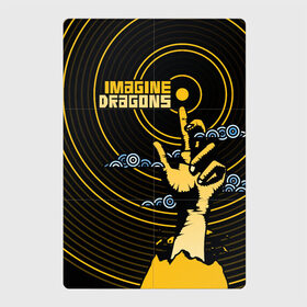Магнитный плакат 2Х3 с принтом Imagine Dragons в Новосибирске, Полимерный материал с магнитным слоем | 6 деталей размером 9*9 см | imagine dragons | imagine dragons origins | имэджн драгонз | рок