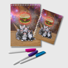 Блокнот с принтом Египетские Коты в Новосибирске, 100% бумага | 48 листов, плотность листов — 60 г/м2, плотность картонной обложки — 250 г/м2. Листы скреплены удобной пружинной спиралью. Цвет линий — светло-серый
 | cat | cosmos | egypt | fast | fastfood | food | meme | party | space | вечеринка | египет | еда | иллюминаты | космос | кошак | кошка | масоны | мем | песок | пирамиды | пицца | пустыня | фастфуд