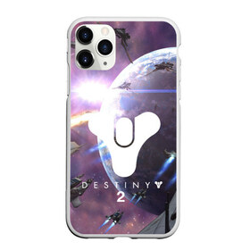 Чехол для iPhone 11 Pro матовый с принтом DESTINY 2 в Новосибирске, Силикон |  | action | destiny | destiny 2 | fantasy | game | hunter | online | titan | traveller | warlock | игры | космос | шутер