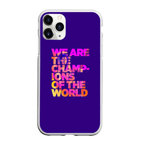 Чехол для iPhone 11 Pro матовый с принтом Queen We Are The Champions в Новосибирске, Силикон |  | bohemian | brian | freddie | may | mercury | queen | rhapsody | roger | taylor | богемная | богемская | брайан | джон | королева | меркьюри | мэй | рапсодия | роджер | тейлор | фредди