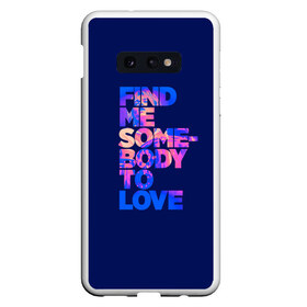 Чехол для Samsung S10E с принтом Queen Somebody To Love в Новосибирске, Силикон | Область печати: задняя сторона чехла, без боковых панелей | bohemian | brian | freddie | may | mercury | queen | rhapsody | roger | taylor | богемная | богемская | брайан | джон | королева | меркьюри | мэй | рапсодия | роджер | тейлор | фредди