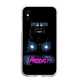 Чехол для iPhone XS Max матовый с принтом The Prodigy в Новосибирске, Силикон | Область печати: задняя сторона чехла, без боковых панелей | album | music | prodigy | брейк | группа | заставка | музыка | новый альбом | обложка альбома | продиджи