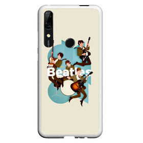 Чехол для Honor P Smart Z с принтом The Beatles в Новосибирске, Силикон | Область печати: задняя сторона чехла, без боковых панелей | the beatles | битлз | британия | гитара | джон леннон | джордж харрисон | макартни | пол маккартни | ринго стар | рок | рок н ролл | хард рок | хиппи