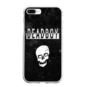 Чехол для iPhone 7Plus/8 Plus матовый с принтом BONES DEADBOY SESH в Новосибирске, Силикон | Область печати: задняя сторона чехла, без боковых панелей | Тематика изображения на принте: bones | boy | dead | deadboy | elmo | hdmi | hip | hop | kennedy | metal | rap | rapper | scream | sesh | seshollowaterboyz | skull | team | кеннеди | кости | костя | метал | рэп | рэпер | сеш | скрим | сэш | хип | хоп | череп | элмо