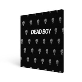 Холст квадратный с принтом Bones Deadboy в Новосибирске, 100% ПВХ |  | bones | boy | dead | deadboy | elmo | hdmi | hip | hop | kennedy | metal | rap | rapper | scream | sesh | seshollowaterboyz | skull | team | кеннеди | кости | костя | метал | рэп | рэпер | сеш | скрим | сэш | хип | хоп | череп | элмо