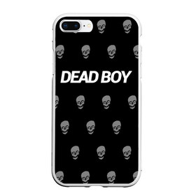 Чехол для iPhone 7Plus/8 Plus матовый с принтом Bones Deadboy в Новосибирске, Силикон | Область печати: задняя сторона чехла, без боковых панелей | Тематика изображения на принте: bones | boy | dead | deadboy | elmo | hdmi | hip | hop | kennedy | metal | rap | rapper | scream | sesh | seshollowaterboyz | skull | team | кеннеди | кости | костя | метал | рэп | рэпер | сеш | скрим | сэш | хип | хоп | череп | элмо