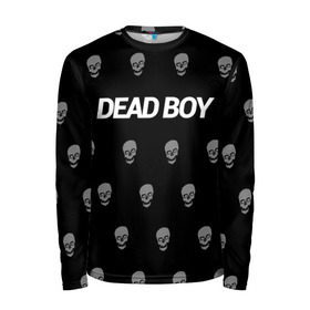 Мужской лонгслив 3D с принтом Bones Deadboy в Новосибирске, 100% полиэстер | длинные рукава, круглый вырез горловины, полуприлегающий силуэт | bones | boy | dead | deadboy | elmo | hdmi | hip | hop | kennedy | metal | rap | rapper | scream | sesh | seshollowaterboyz | skull | team | кеннеди | кости | костя | метал | рэп | рэпер | сеш | скрим | сэш | хип | хоп | череп | элмо