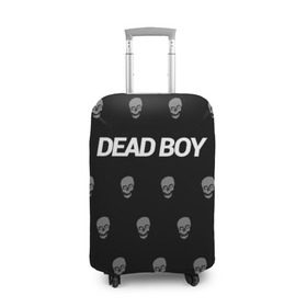 Чехол для чемодана 3D с принтом Bones Deadboy в Новосибирске, 86% полиэфир, 14% спандекс | двустороннее нанесение принта, прорези для ручек и колес | bones | boy | dead | deadboy | elmo | hdmi | hip | hop | kennedy | metal | rap | rapper | scream | sesh | seshollowaterboyz | skull | team | кеннеди | кости | костя | метал | рэп | рэпер | сеш | скрим | сэш | хип | хоп | череп | элмо