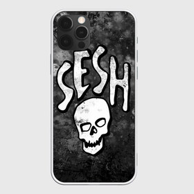 Чехол для iPhone 12 Pro Max с принтом SESH Team (Bones) в Новосибирске, Силикон |  | Тематика изображения на принте: bones | boy | dead | deadboy | elmo | hdmi | hip | hop | kennedy | metal | rap | rapper | scream | sesh | seshollowaterboyz | skull | team | кеннеди | кости | костя | метал | рэп | рэпер | сеш | скрим | сэш | хип | хоп | череп | элмо