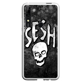 Чехол для Honor P Smart Z с принтом SESH Team (Bones) в Новосибирске, Силикон | Область печати: задняя сторона чехла, без боковых панелей | Тематика изображения на принте: bones | boy | dead | deadboy | elmo | hdmi | hip | hop | kennedy | metal | rap | rapper | scream | sesh | seshollowaterboyz | skull | team | кеннеди | кости | костя | метал | рэп | рэпер | сеш | скрим | сэш | хип | хоп | череп | элмо