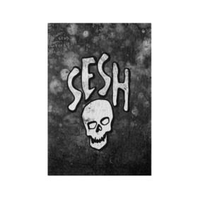 Обложка для паспорта матовая кожа с принтом SESH Team (Bones) в Новосибирске, натуральная матовая кожа | размер 19,3 х 13,7 см; прозрачные пластиковые крепления | Тематика изображения на принте: bones | boy | dead | deadboy | elmo | hdmi | hip | hop | kennedy | metal | rap | rapper | scream | sesh | seshollowaterboyz | skull | team | кеннеди | кости | костя | метал | рэп | рэпер | сеш | скрим | сэш | хип | хоп | череп | элмо