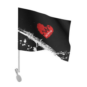 Флаг для автомобиля с принтом XXXTentacion Broken Heart в Новосибирске, 100% полиэстер | Размер: 30*21 см | broken | dead | heart | king | legend | music | rap | rapper | red | revenge | rip | xtentation | xxtennation | xxx | xxxtentacion | красное | мертв | музыка | память | разбитое | репер | рип | рэп | сердце | тентасьон | умер