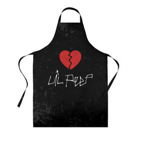 Фартук 3D с принтом Lil Peep Broken Heart в Новосибирске, 100% полиэстер | общий размер — 65 х 85 см, ширина нагрудника — 26 см, горловина — 53 см, длина завязок — 54 см, общий обхват в поясе — 173 см. Принт на завязках и на горловине наносится с двух сторон, на основной части фартука — только с внешней стороны | broken | dead | heart | lil | lil peep | lilpeep | music | peep | pump | rap | rapper | red | rip | густав | красное | лил | лил пип | лилпип | мертв | память | пип | разбитое | рип | рэп | рэпер | сердечко | сердце | умер | эмо