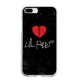 Чехол для iPhone 7Plus/8 Plus матовый с принтом Lil Peep Broken Heart в Новосибирске, Силикон | Область печати: задняя сторона чехла, без боковых панелей | broken | dead | heart | lil | lil peep | lilpeep | music | peep | pump | rap | rapper | red | rip | густав | красное | лил | лил пип | лилпип | мертв | память | пип | разбитое | рип | рэп | рэпер | сердечко | сердце | умер | эмо