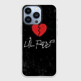 Чехол для iPhone 13 Pro с принтом Lil Peep Broken Heart в Новосибирске,  |  | broken | dead | heart | lil | lil peep | lilpeep | music | peep | pump | rap | rapper | red | rip | густав | красное | лил | лил пип | лилпип | мертв | память | пип | разбитое | рип | рэп | рэпер | сердечко | сердце | умер | эмо