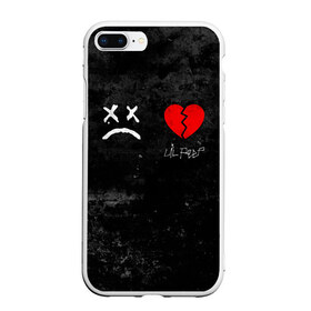 Чехол для iPhone 7Plus/8 Plus матовый с принтом Lil Peep RIP в Новосибирске, Силикон | Область печати: задняя сторона чехла, без боковых панелей | broken | dead | heart | lil | lil peep | lilpeep | music | peep | pump | rap | rapper | red | rip | густав | красное | лил | лил пип | лилпип | мертв | память | пип | разбитое | рип | рэп | рэпер | сердечко | сердце | умер | эмо