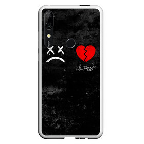 Чехол для Honor P Smart Z с принтом Lil Peep RIP в Новосибирске, Силикон | Область печати: задняя сторона чехла, без боковых панелей | Тематика изображения на принте: broken | dead | heart | lil | lil peep | lilpeep | music | peep | pump | rap | rapper | red | rip | густав | красное | лил | лил пип | лилпип | мертв | память | пип | разбитое | рип | рэп | рэпер | сердечко | сердце | умер | эмо