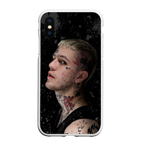 Чехол для iPhone XS Max матовый с принтом Lil Peep в Новосибирске, Силикон | Область печати: задняя сторона чехла, без боковых панелей | broken | dead | heart | lil | lil peep | lilpeep | music | peep | pump | rap | rapper | red | rip | густав | красное | лил | лил пип | лилпип | мертв | память | пип | разбитое | рип | рэп | рэпер | сердечко | сердце | умер | эмо