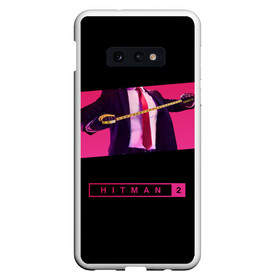 Чехол для Samsung S10E с принтом HITMAN 2 c Рулеткой в Новосибирске, Силикон | Область печати: задняя сторона чехла, без боковых панелей | Тематика изображения на принте: action | agent | agent 47 | game | games | hit | hitman | hitman 2 | hitmen | killer | man | stealth | агент | агент 47 | игра | игры | стелс | удавка | хитман | хитмен | хитмэн | экшн