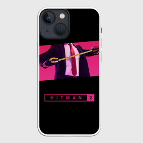 Чехол для iPhone 13 mini с принтом HITMAN 2 c Рулеткой в Новосибирске,  |  | action | agent | agent 47 | game | games | hit | hitman | hitman 2 | hitmen | killer | man | stealth | агент | агент 47 | игра | игры | стелс | удавка | хитман | хитмен | хитмэн | экшн