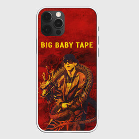 Чехол для iPhone 12 Pro с принтом BIG BABY TAPE - Dragonborn в Новосибирске, силикон | область печати: задняя сторона чехла, без боковых панелей | baby | bbt | big | dragonborn | dragons | fire | gimme | lost | rap | raper | tape | the | trap | взял | дракон | драконы | огонь | русский | рэп | рэппер | твою
