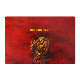 Магнитный плакат 3Х2 с принтом BIG BABY TAPE - Dragonborn в Новосибирске, Полимерный материал с магнитным слоем | 6 деталей размером 9*9 см | Тематика изображения на принте: baby | bbt | big | dragonborn | dragons | fire | gimme | lost | rap | raper | tape | the | trap | взял | дракон | драконы | огонь | русский | рэп | рэппер | твою