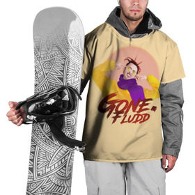 Накидка на куртку 3D с принтом Gone.Fludd в Новосибирске, 100% полиэстер |  | Тематика изображения на принте: flad | fludd | gon | gone | в шарфе | гон | гоне | дреды | новая школа | флад | фладд | чуитс | швепс