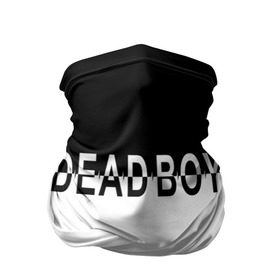 Бандана-труба 3D с принтом DEAD BOY   BONES в Новосибирске, 100% полиэстер, ткань с особыми свойствами — Activecool | плотность 150‒180 г/м2; хорошо тянется, но сохраняет форму | bones | cloudrap | dead | deadboy | logo | music | rap | sesh | боунс | клаудреп | кости | лого | музыка | реп