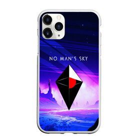 Чехол для iPhone 11 Pro матовый с принтом NO MANS SKY 2019 в Новосибирске, Силикон |  | game | hill | hills | mounatin | mounatins | nms | no mans sky | planet | rock | rocks | sky | snow | space | winter | игры | планеты