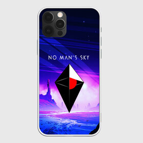 Чехол для iPhone 12 Pro Max с принтом NO MANS SKY 2019 в Новосибирске, Силикон |  | Тематика изображения на принте: game | hill | hills | mounatin | mounatins | nms | no mans sky | planet | rock | rocks | sky | snow | space | winter | игры | планеты