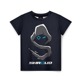 Детская футболка 3D с принтом Стример Shroud в Новосибирске, 100% гипоаллергенный полиэфир | прямой крой, круглый вырез горловины, длина до линии бедер, чуть спущенное плечо, ткань немного тянется | michael «shroud» grzesiek | pubg | twitch | блогер | стример | шрауд