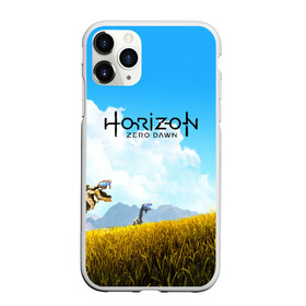 Чехол для iPhone 11 Pro матовый с принтом Horizon Zero Dawn в Новосибирске, Силикон |  | aloy | game | horizon zero dawn | hunter | machine | mecha | robot | snow | spear | the frozen wilds | weapon | игры | постапокалипсис | роботы | фентези | элой