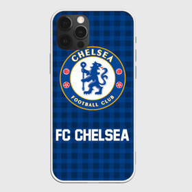 Чехол для iPhone 12 Pro Max с принтом РЮКЗАК CHELSEA в Новосибирске, Силикон |  | chelsea | fc | football | football club | sport | спорт | спортивные | униформа | фирменные цвета | фк | футбол | футбольный клуб | челси