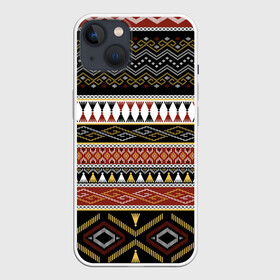Чехол для iPhone 13 с принтом Этническая африка в Новосибирске,  |  | африка | африканские | народ | народные | текстуры | узор | этника | этнические | яркие узоры