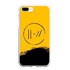 Чехол для iPhone 7Plus/8 Plus матовый с принтом TWENTY ONE PILOTS TOP в Новосибирске, Силикон | Область печати: задняя сторона чехла, без боковых панелей | 21 pilots | 21p | music | rock | top | trench | twenty one pilots | группа | музыка | рок