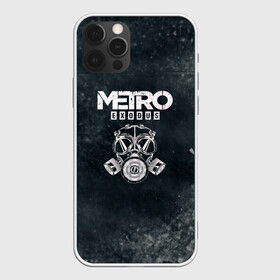 Чехол для iPhone 12 Pro с принтом Metro Exodus в Новосибирске, силикон | область печати: задняя сторона чехла, без боковых панелей | exodus | metro | metro exodus | playstation 4 | xbox one | ексодус | игра | игры | икс бокс | исход | метро | митро | плейстейшен | стрелялка | шутер | эксобус | эксодус