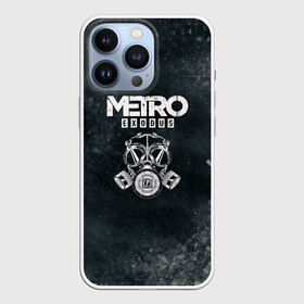 Чехол для iPhone 13 Pro с принтом Metro Exodus в Новосибирске,  |  | exodus | metro | metro exodus | playstation 4 | xbox one | ексодус | игра | игры | икс бокс | исход | метро | митро | плейстейшен | стрелялка | шутер | эксобус | эксодус