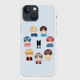 Чехол для iPhone 13 mini с принтом BTS в Новосибирске,  |  | army | bangtan | beyond | boys | bts | j hope | jimin | jin | jungkook | k pop | rm | scene | suga | the | v | армия | арэма | бтс | ви | джей хоупа | сюги | чимина | чина | чонгука