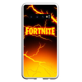 Чехол для Samsung Galaxy S10 с принтом FORTNITE FIRESTORM в Новосибирске, Силикон | Область печати: задняя сторона чехла, без боковых панелей | Тематика изображения на принте: fortnite | fortnite 2 | fortnite x маршмелло | ikonik | marshmello | ninja | ninja streamer | storm | thunder | иконик | ниндзя | фортнайт | фортнайт 2 | фортнайт глава 2