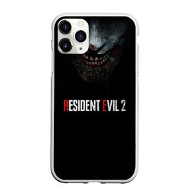 Чехол для iPhone 11 Pro Max матовый с принтом Resident Evil 2 в Новосибирске, Силикон |  | 2 | 2019 | dark | evil | game | horror | resident | zombie | зомби | зубы | игра | кровь | лого | обитель зла | ужас