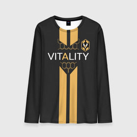 Мужской лонгслив 3D с принтом FUT FIFA Vitality team 2019 в Новосибирске, 100% полиэстер | длинные рукава, круглый вырез горловины, полуприлегающий силуэт | champions league | fifa | game. easports | team | ultimate | лига | фифа | чемпионов