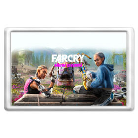 Магнит 45*70 с принтом FAR CRY NEW DAWN в Новосибирске, Пластик | Размер: 78*52 мм; Размер печати: 70*45 | 