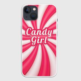 Чехол для iPhone 13 с принтом Candy Girl в Новосибирске,  |  | вкусняшка | карамель | конфета | милый | няша | розовый | сладкая девочка | сладость