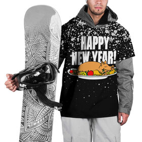 Накидка на куртку 3D с принтом Happy New Year! в Новосибирске, 100% полиэстер |  | Тематика изображения на принте: 2019




  | food | happy new year | merry christmas | pig | еда | новый год | рождество | свинья
